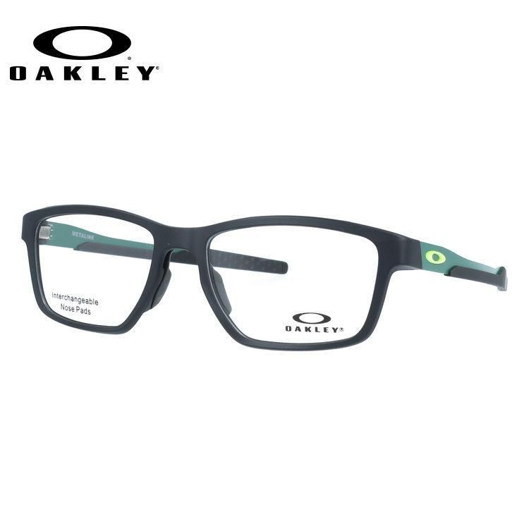 オークリー メガネフレーム メタリンク 伊達メガネ アジアンフィット OAKLEY OX 8153-1355 スクエア型 ユニセックス メンズ レディース 海外
