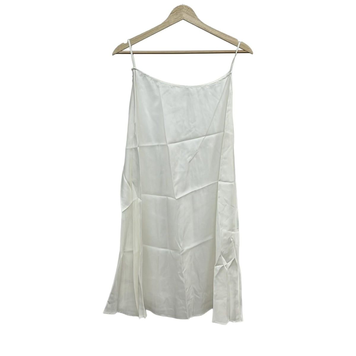 ebure(エブール) ワンピース レディース美品 - 白 半袖/ロング/花柄