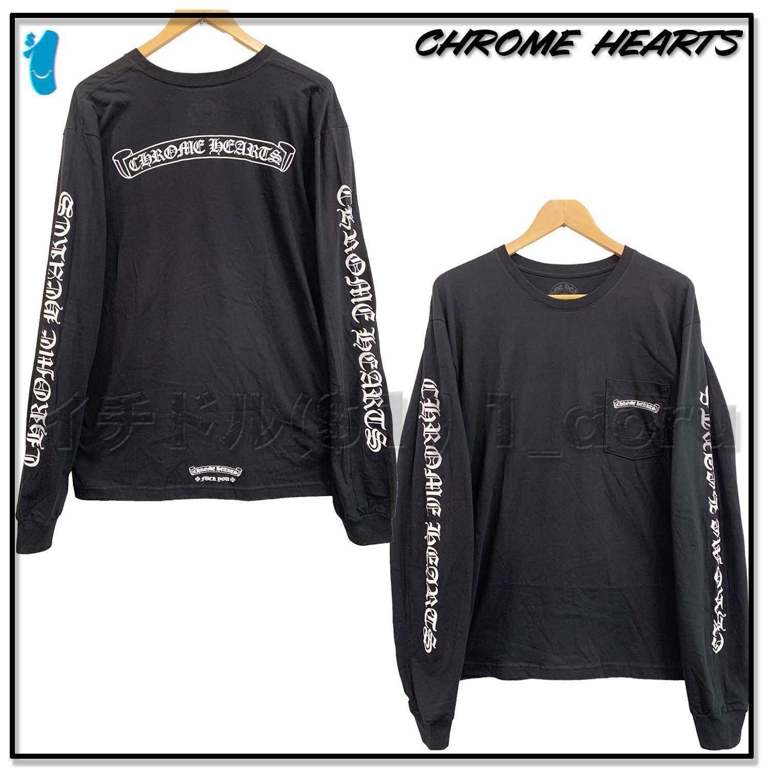 クロムハーツ Scroll Long Sleeve Shirts スクロール 長袖 ロンT