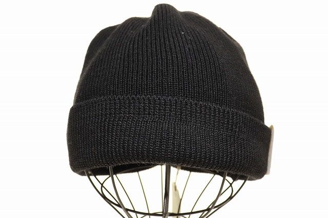 ザエイチダブリュードッグアンドコー THE H.W.DOG-CO. 40 S WATCH CAP BLACK D-00989 ワッチキャップ 帽子 ブラック ブランド古着ベクトル 251219