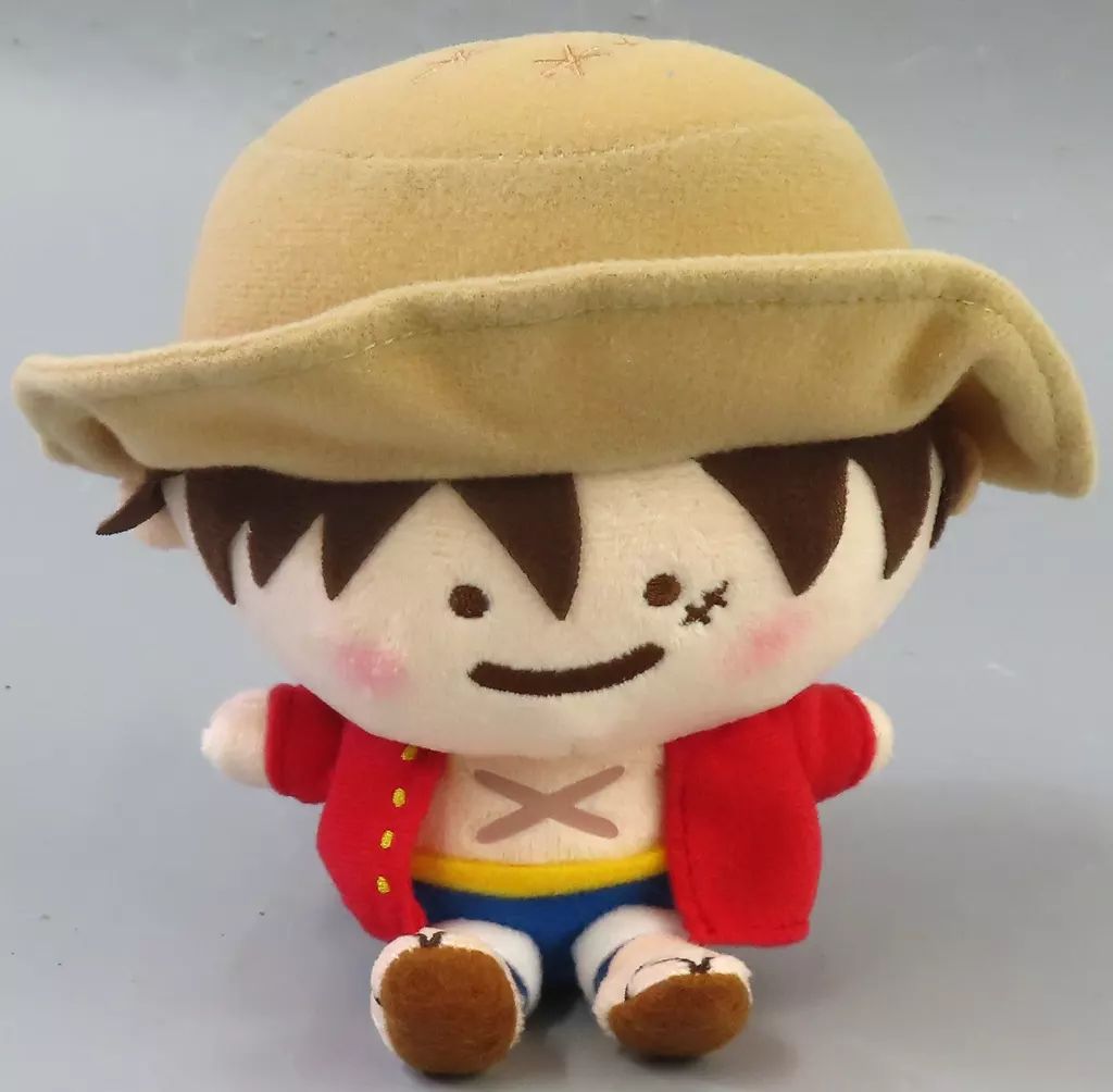 中古】ぬいぐるみ YURUTTO ONE PIECE ルフィ 「ワンピース」 麦わら