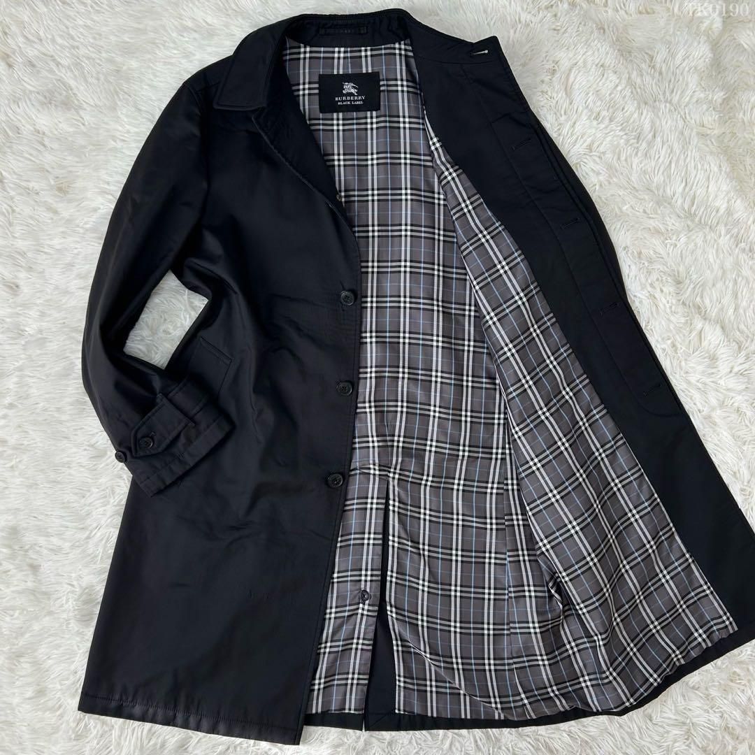 極美品/M】BURBERRY BLACK LABEL バーバリー ブラックレーベル