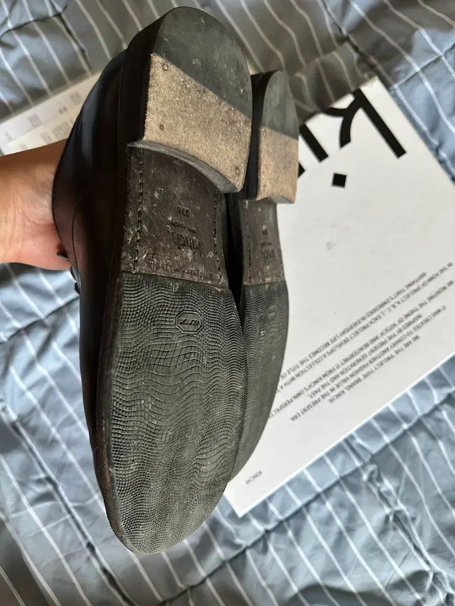  Kinch!547 ブラウン 270 ローファー ブーツ 革靴