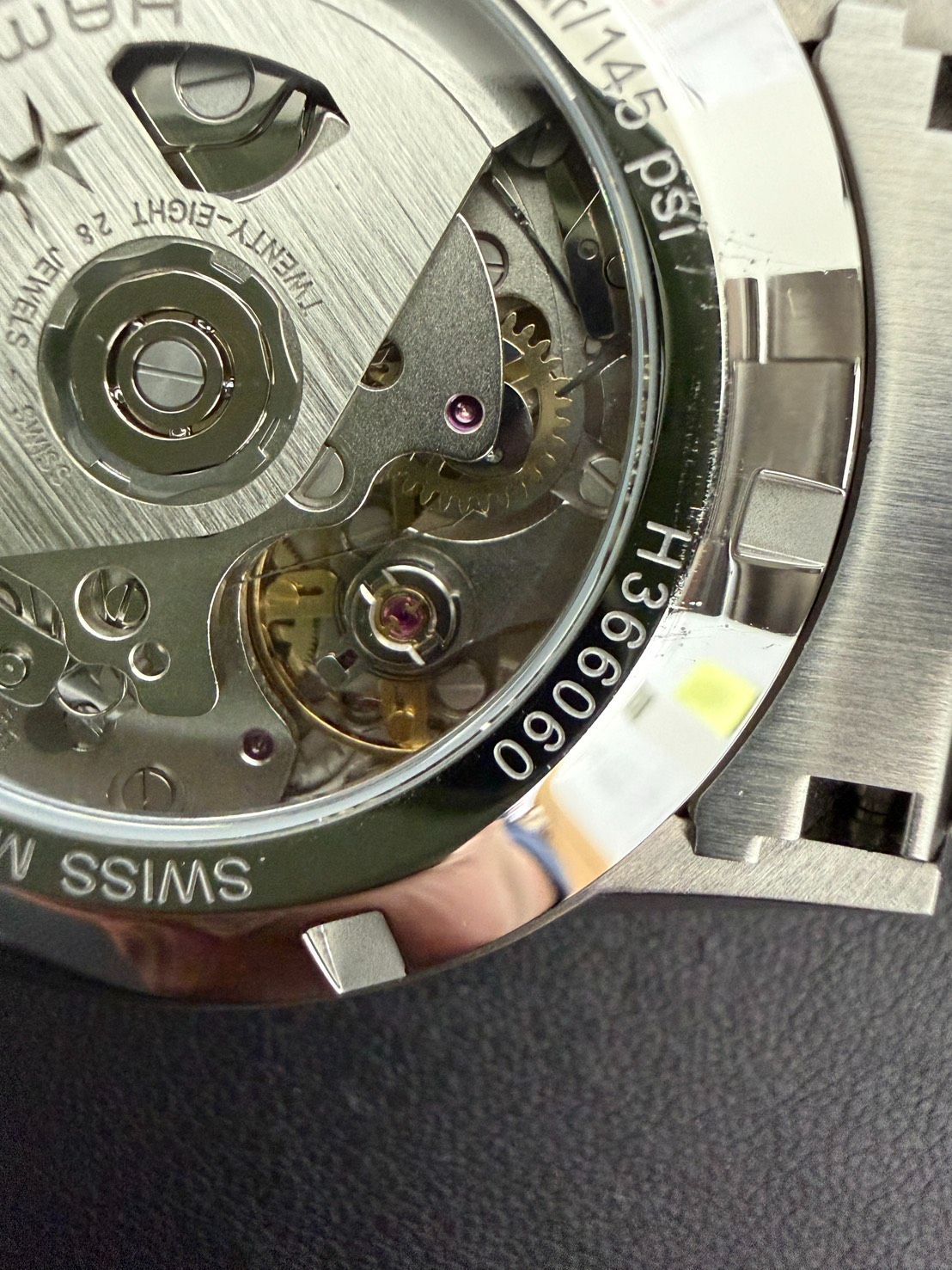 自動巻き時計 タキメーター付き