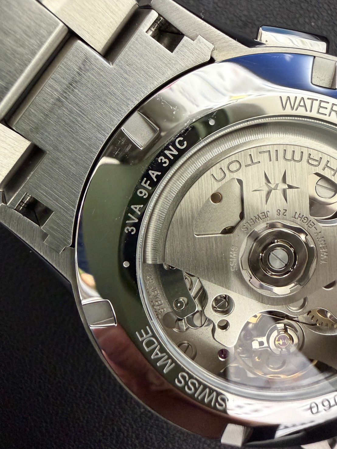 自動巻き時計 タキメーター付き