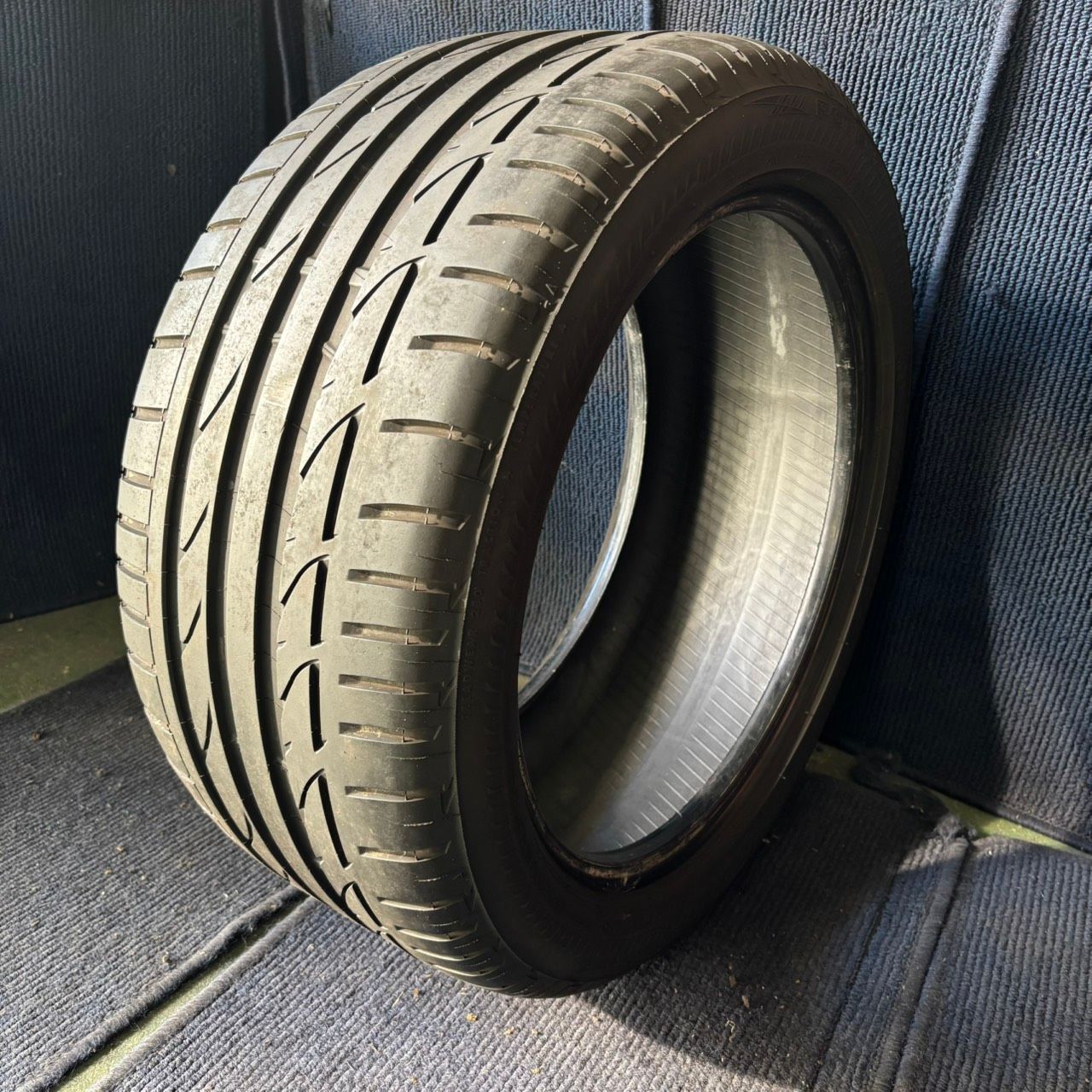 造 溝8 5分山 POTENZA S 001 1本 255 40Ｒ17 ランフラット ASP 3408