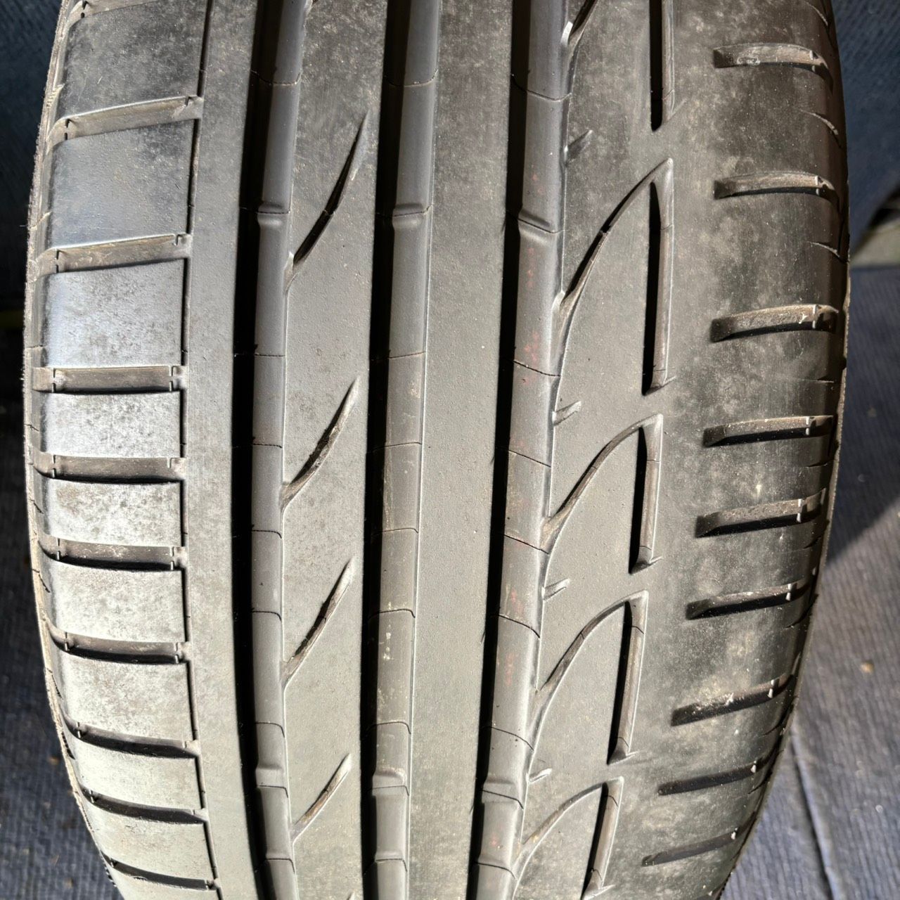 造 溝8 5分山 POTENZA S 001 1本 255 40Ｒ17 ランフラット ASP 3408