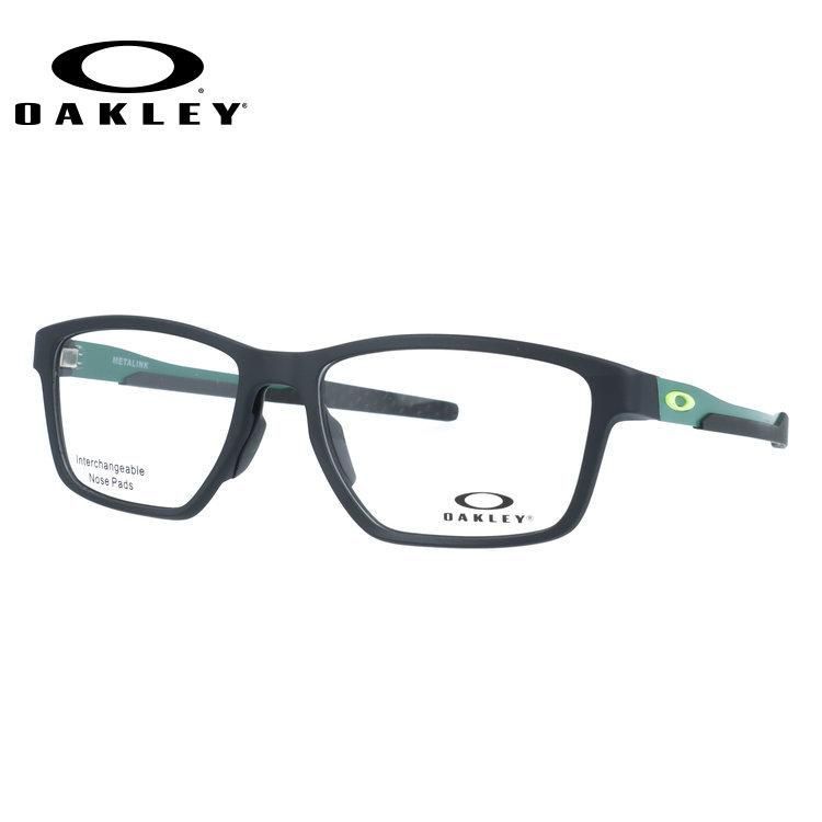 オークリー メガネフレーム メタリンク 伊達メガネ アジアンフィット OAKLEY OX 8153-1357 スクエア型 ユニセックス メンズ レディース 海外