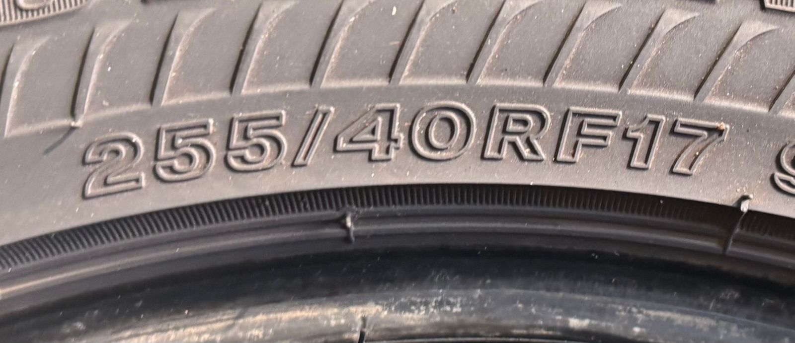  造 溝8 5分山 POTENZA S 001 1本 255 40Ｒ17 ランフラット ASP 3408 17インチ サマータイヤ ノーマルタイヤ