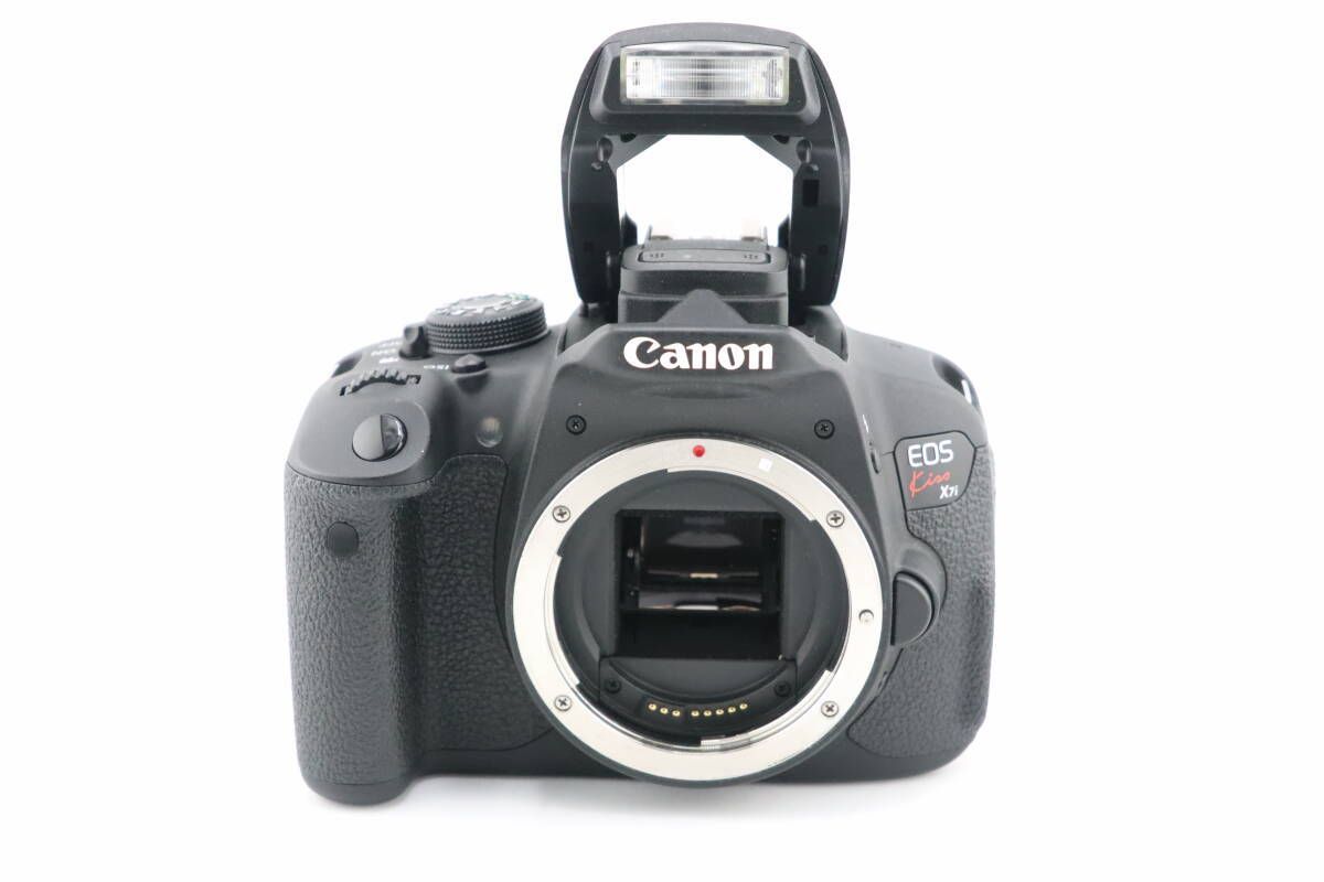 ショット数7 500回 キヤノン CANON EOS Kiss X 7 i EF S 18 55 mm F 3 5 6 IS W 1221＃3910