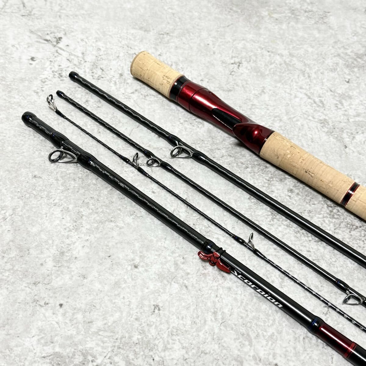 ☆程度良好☆シマノ スコーピオン モバイルパックロッド 1602R-5