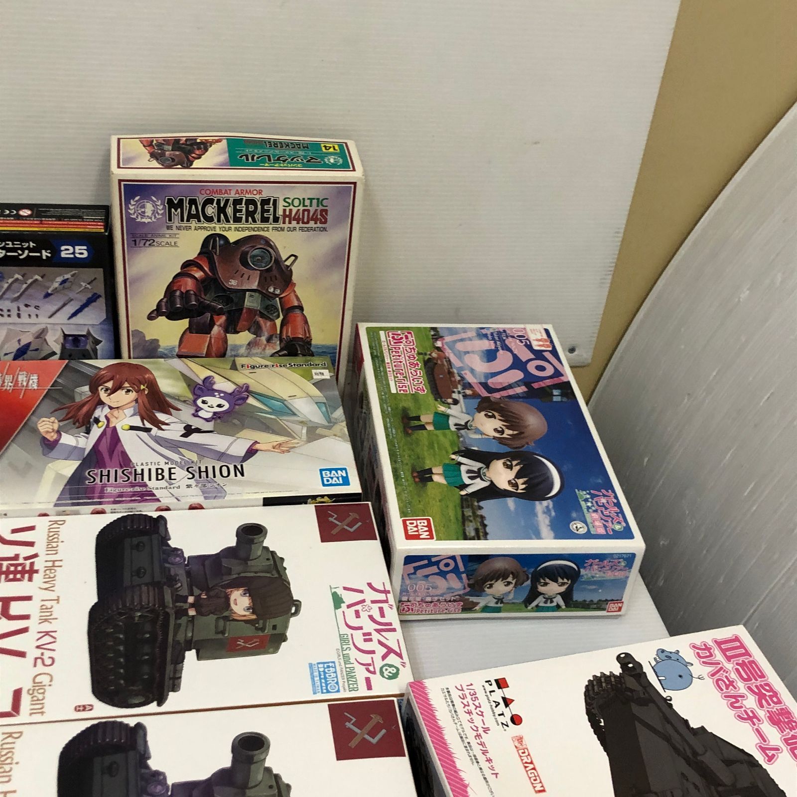 △アニメ プラモデル 鬼滅の刃 ガルパン 他 まとめ 大量 未組み立て