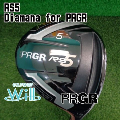 フェアウェイウッド プロギア RS 5 Diamana for PRGR R 18 9752