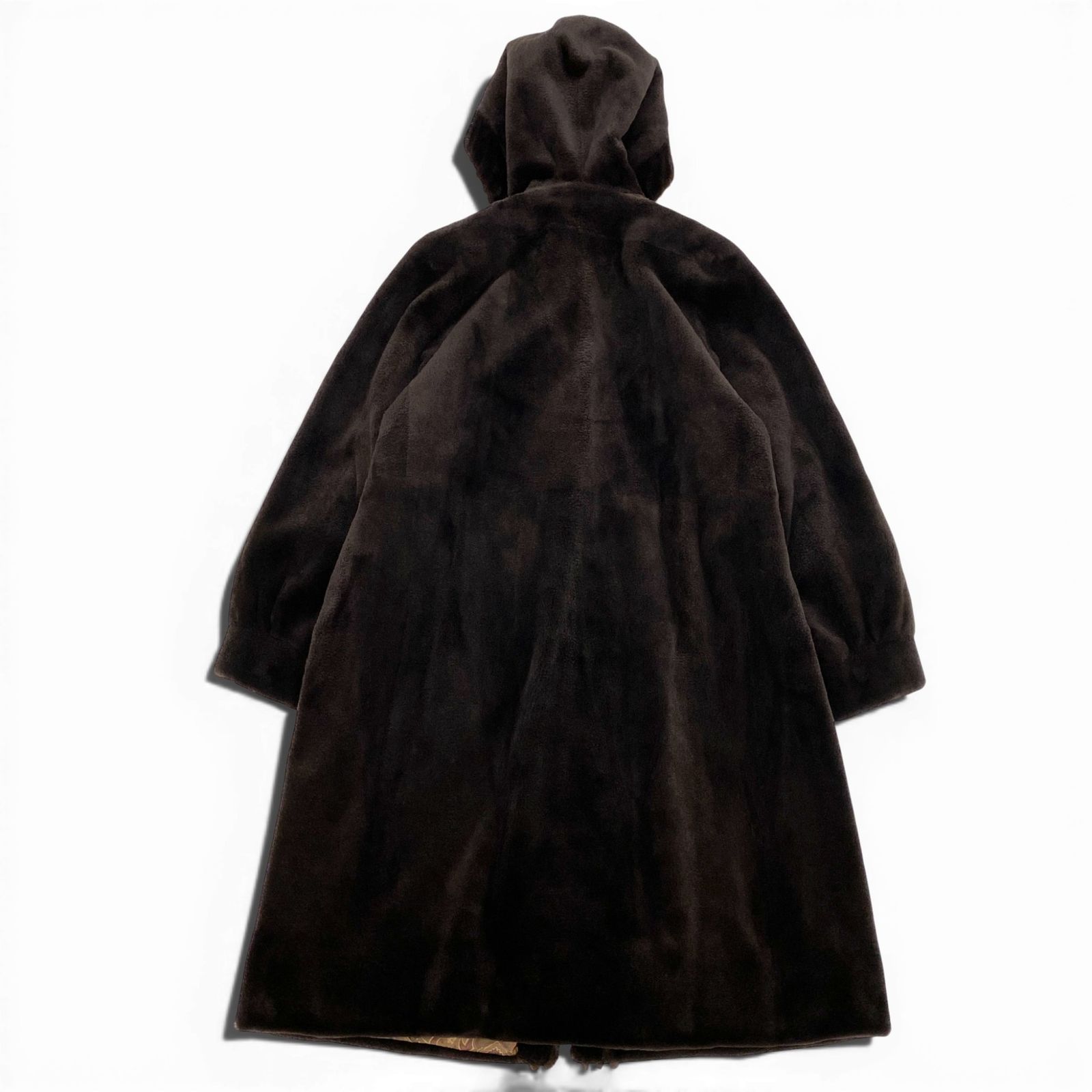 35L19 SAGA MINK サガミンク 銀サガ シェアードミンク フード付き 超