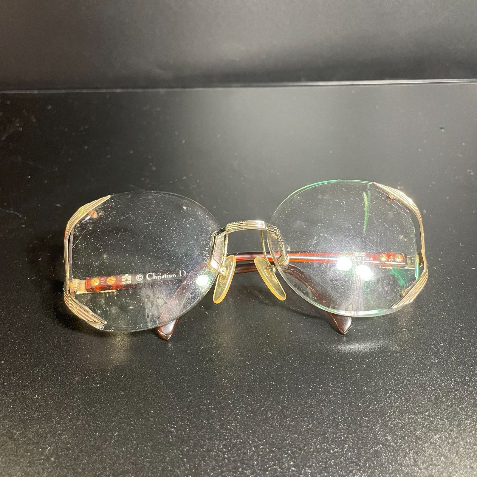 クリスチャンディオール メガネ