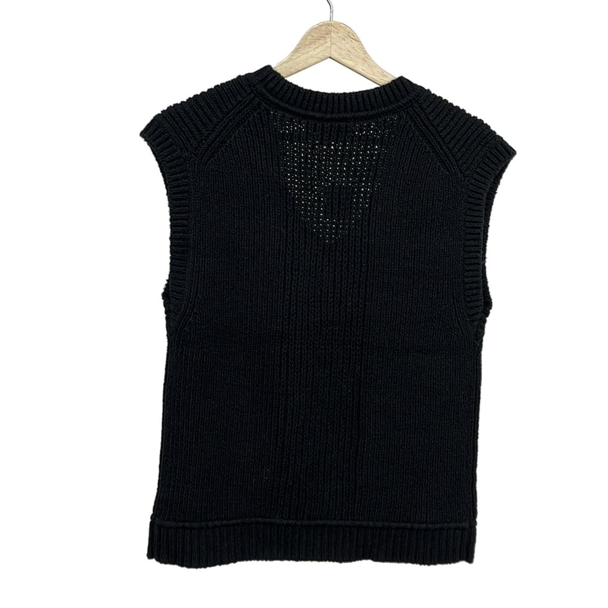KALLMEYER カルマイヤー ベスト サイズS レディース - 黒