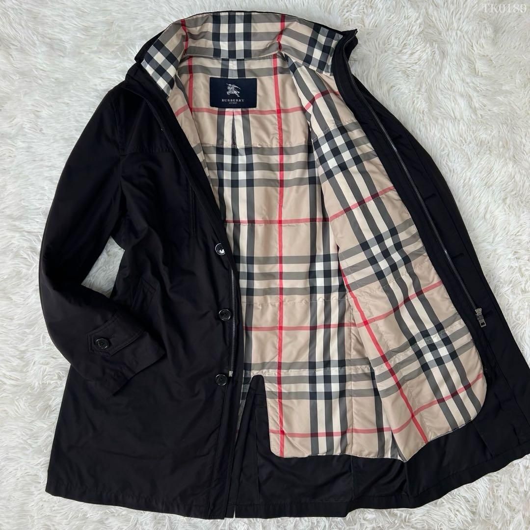 極美品/L】BURBERRY LONDON バーバリー ロンドン ダウンコート ダウン