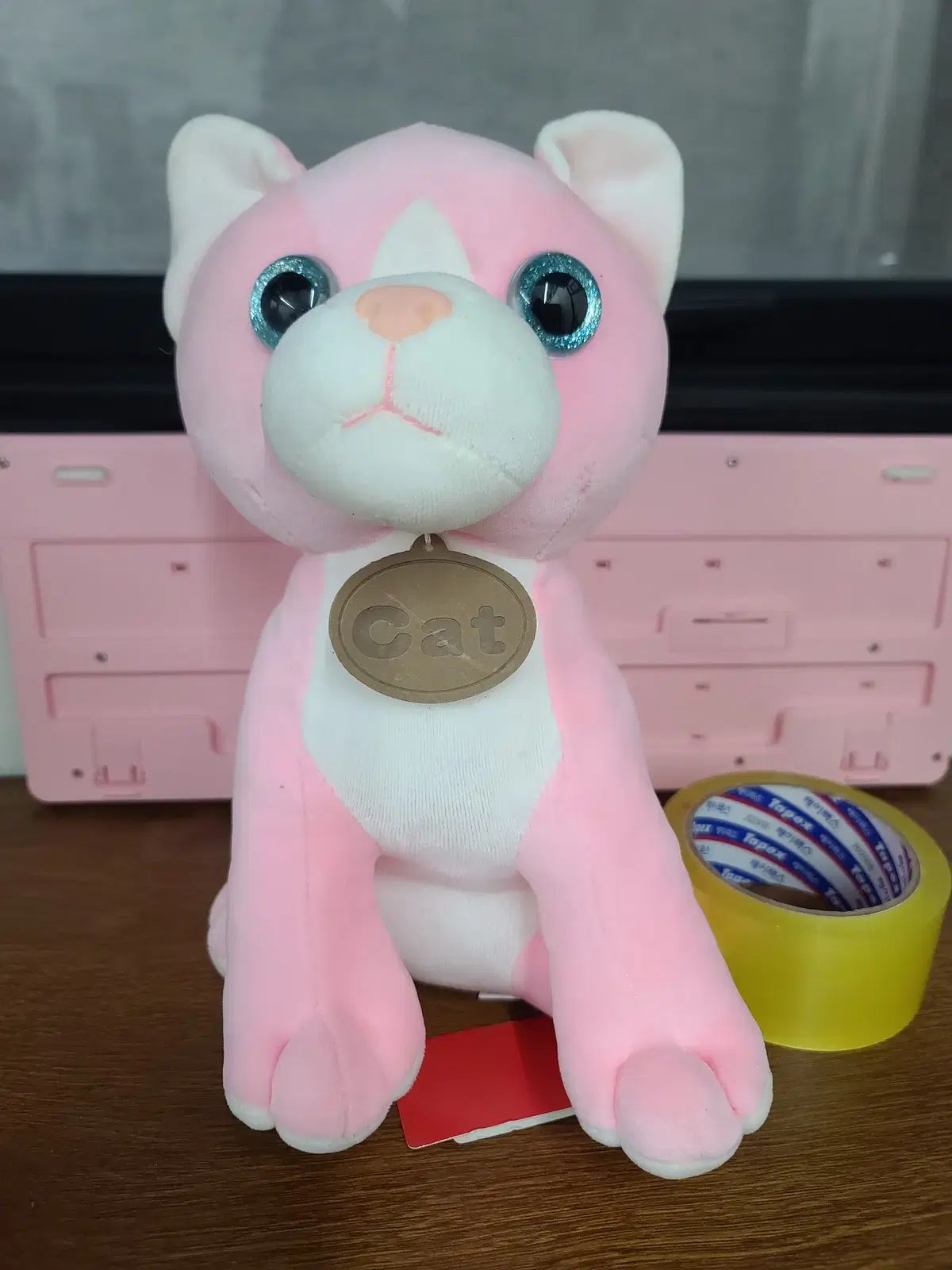 赤字超特価，セール ピンクキャットメダルキャラクターぬいぐるみ その他