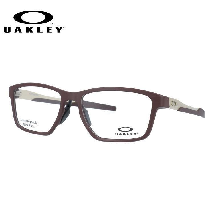 オークリー メガネフレーム メタリンク 伊達メガネ アジアンフィット OAKLEY OX 8153-1455 スクエア型 ユニセックス メンズ レディース 海外