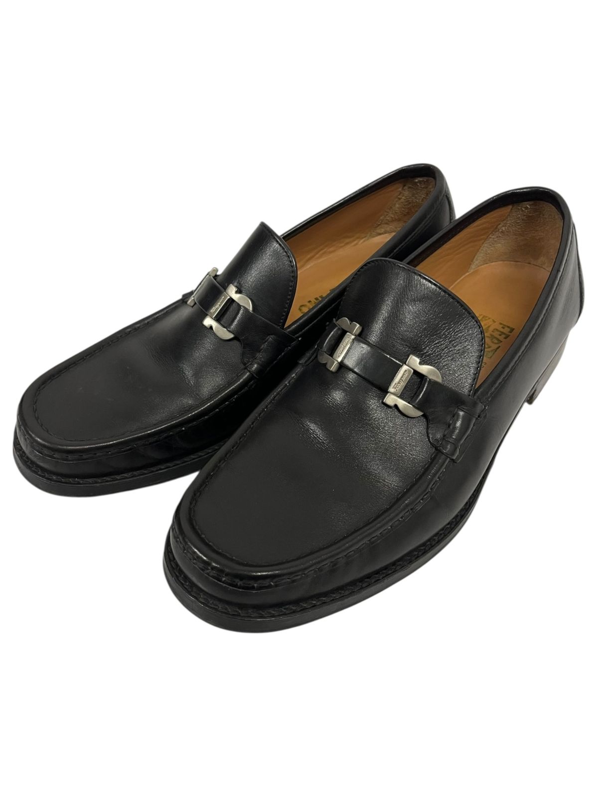 Salvatore Ferragamo サルヴァトーレフェラガモ ピットローファー ガンチーニ サイズ表記無し メンズ 199