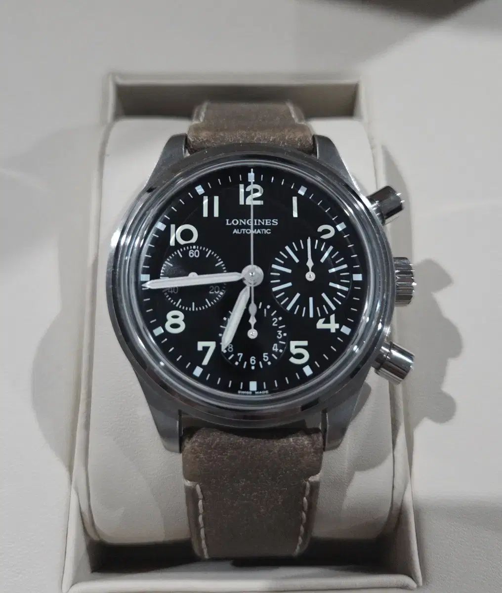 LONGINES ロンジン BIG アイ 21年 11月 海外 スタンピング