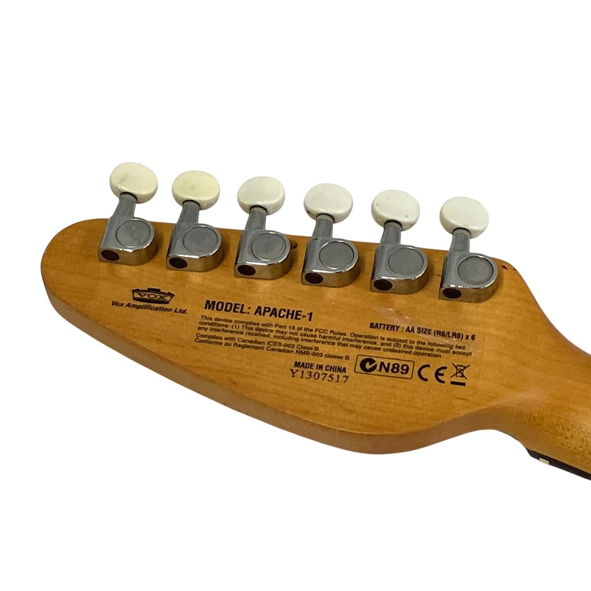 VOX APACHE-1 アンプ内蔵 エレキギター 弦楽器 ヴォックス 中古