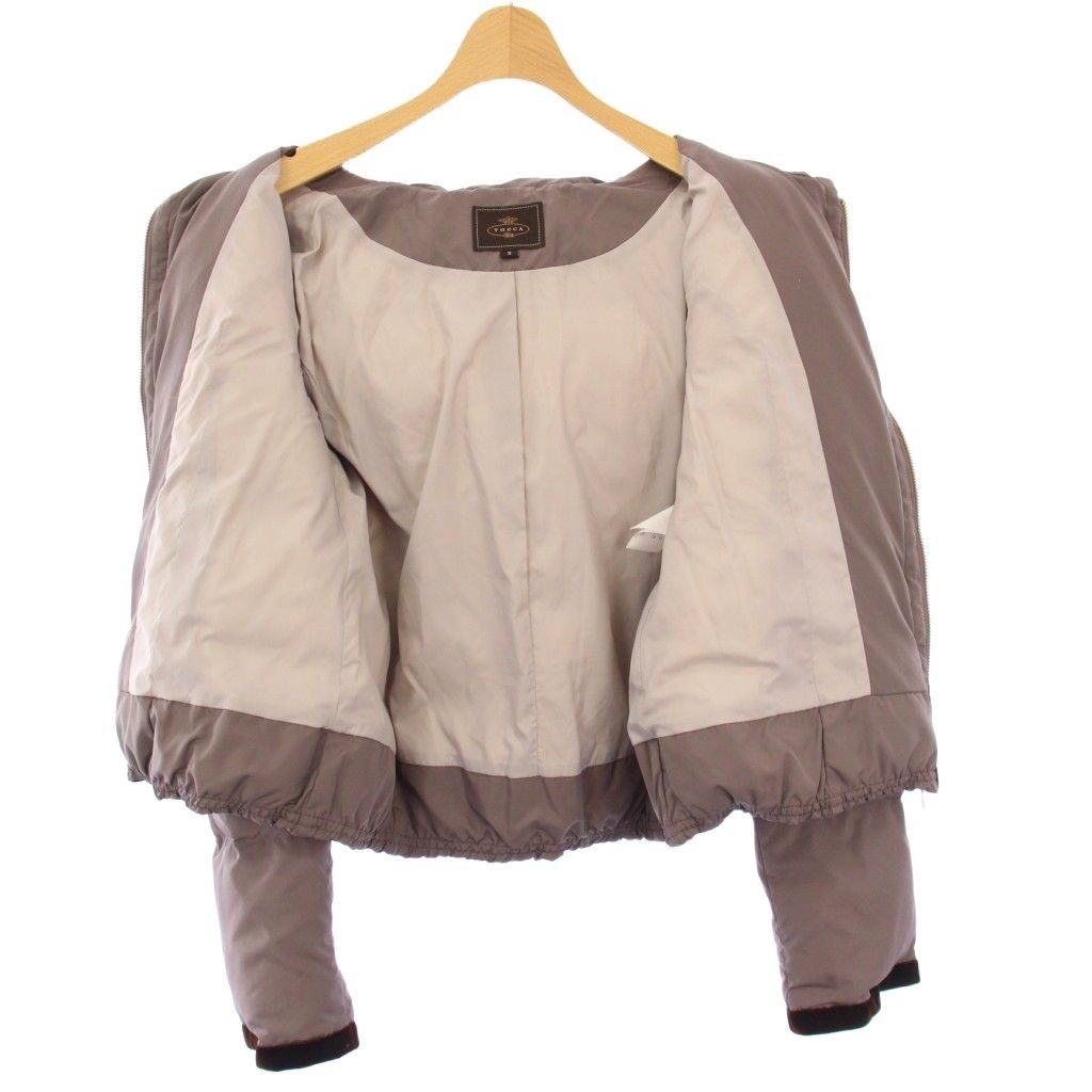 トッカ TOCCA 23AW COSMO SHORT ショートダウンジャケット フーディ