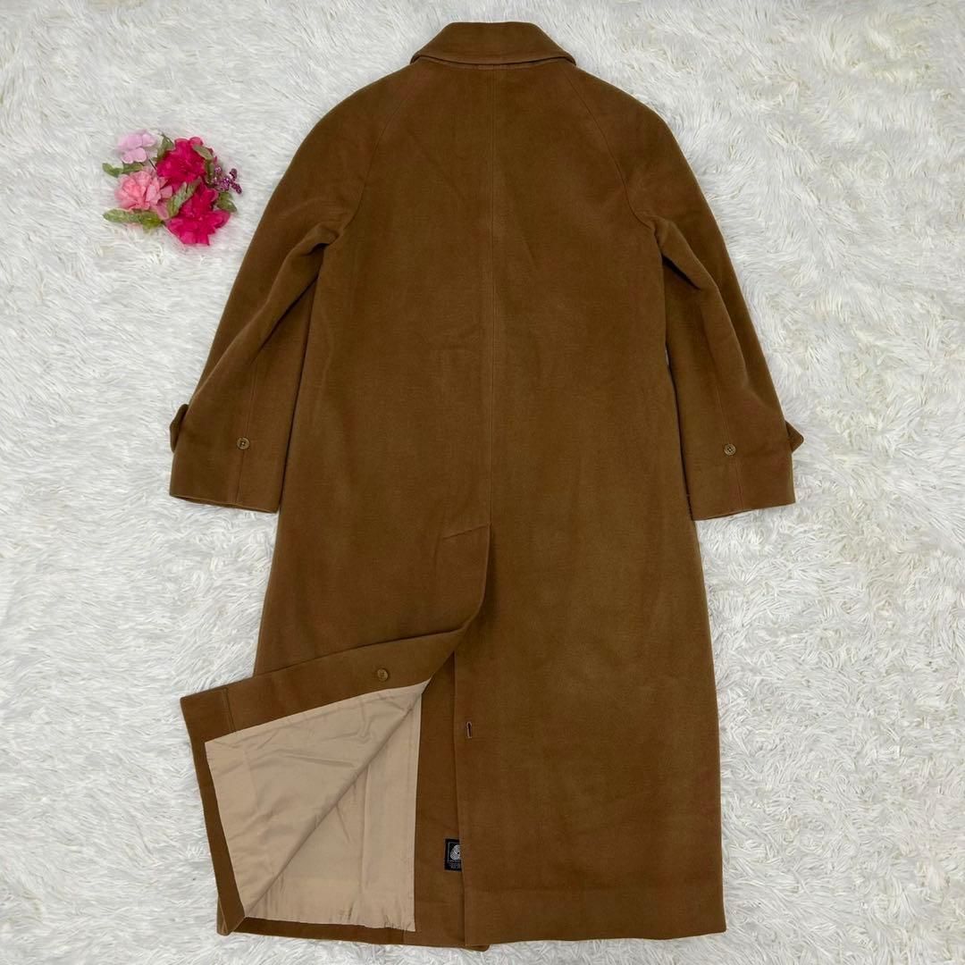 ★美品 BURBERRYS バーバリーズ 茶 ロングコート S 極美品/M】BURBERRYS バーバリーズ トレンチコート ステンカラーコート