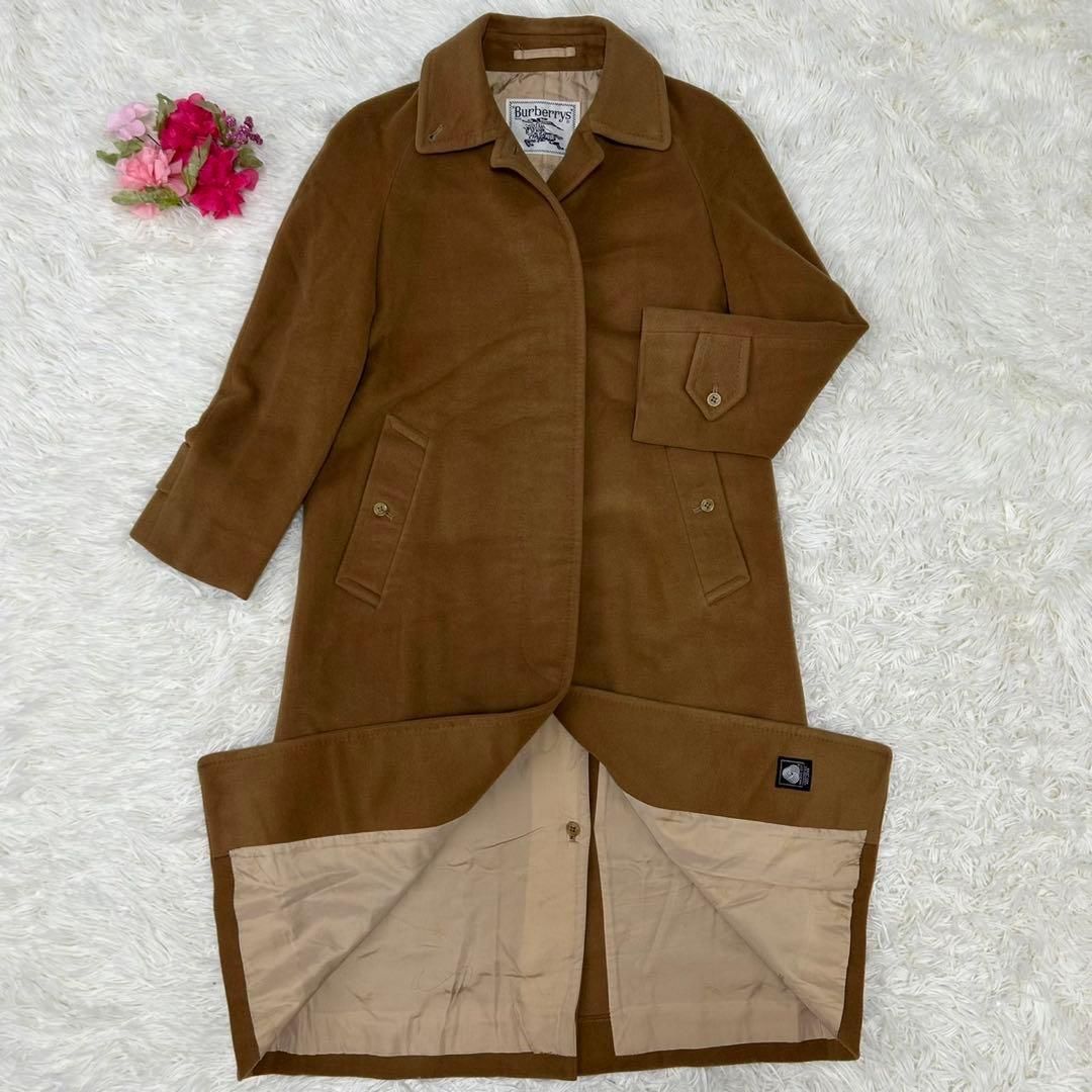 極美品/M】BURBERRYS バーバリーズ トレンチコート ステンカラーコート