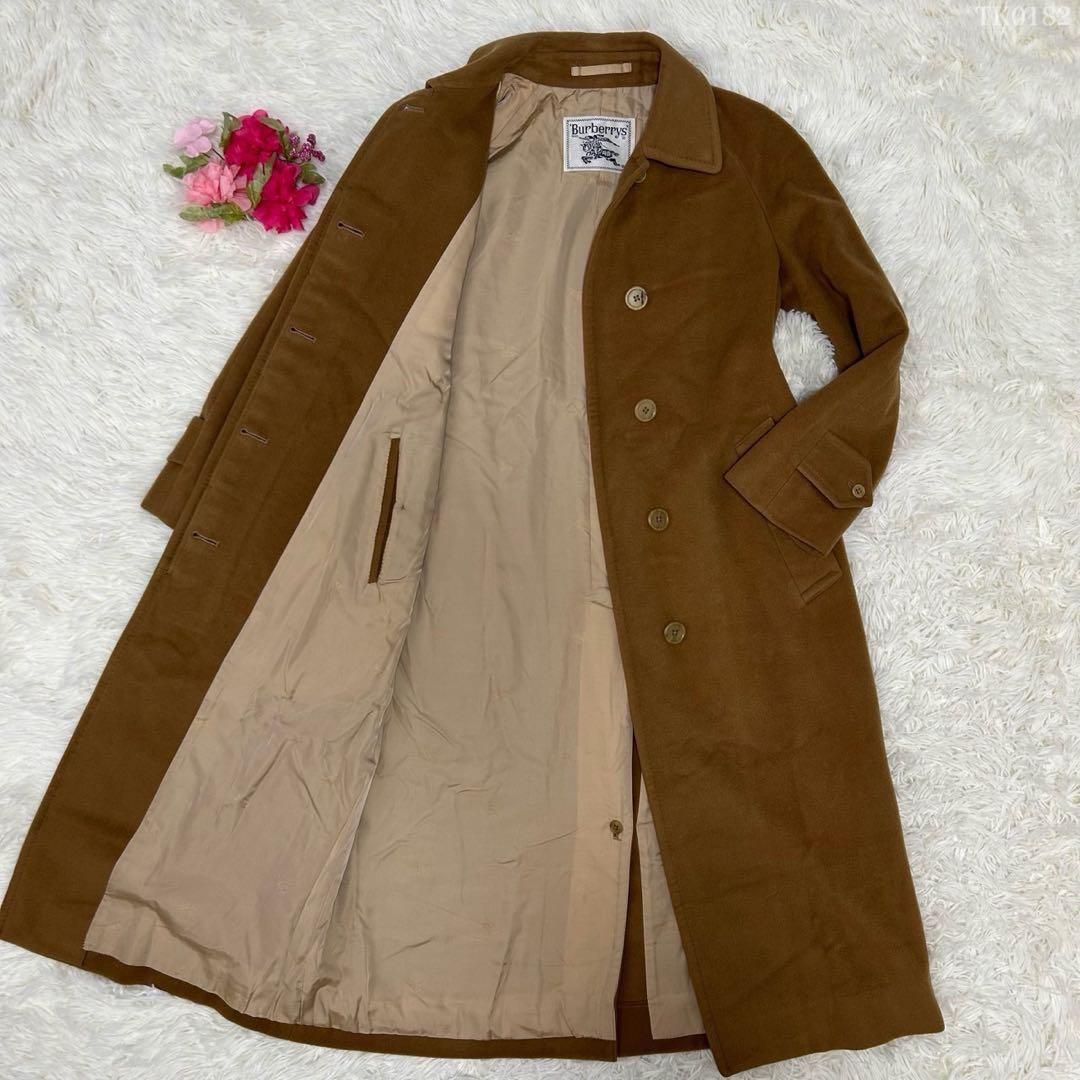 極美品/M】BURBERRYS バーバリーズ トレンチコート ステンカラーコート