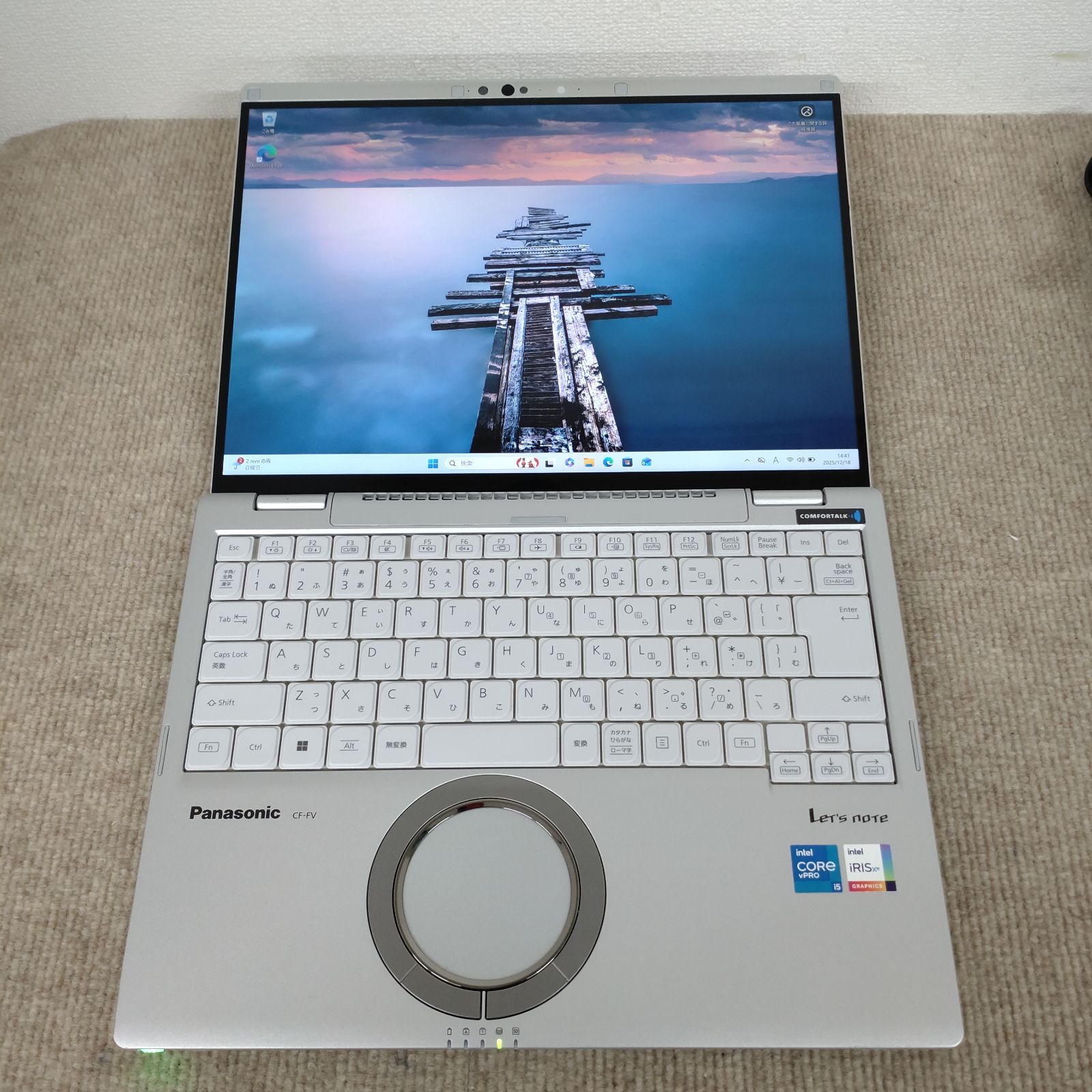 Panasonic レッツノート CF FV 1 I 5 1145 G 7 16 GB Win 11 LTE 14型 カメラ内蔵 無線LAN NB 179