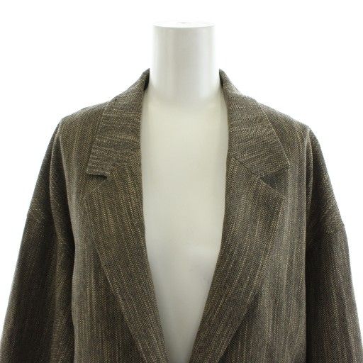 クルー crewre ツイーディヘリンボンジャケット テーラードジャケット