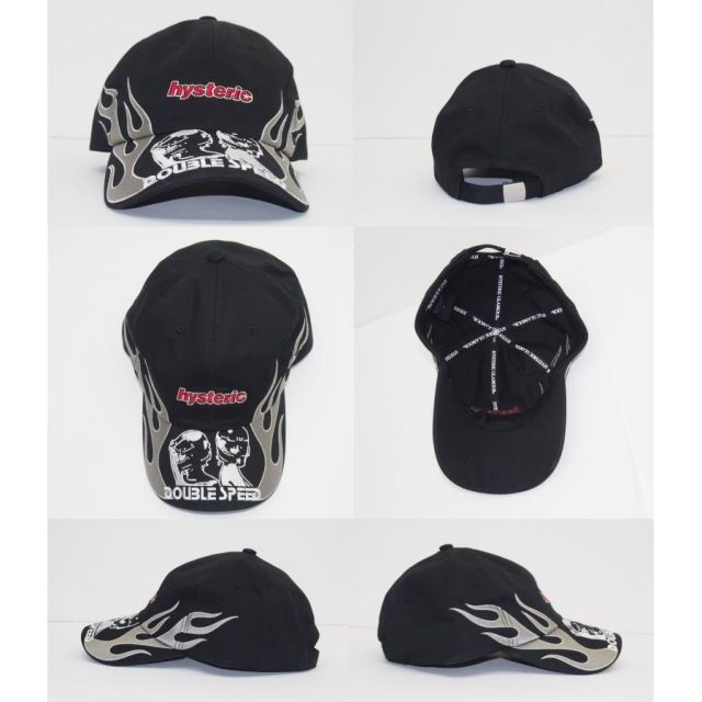 HYSTERIC GLAMOUR DOUBLE SPEED 刺繍キャップ CAP 帽子 ∴WC324 - メルカリ