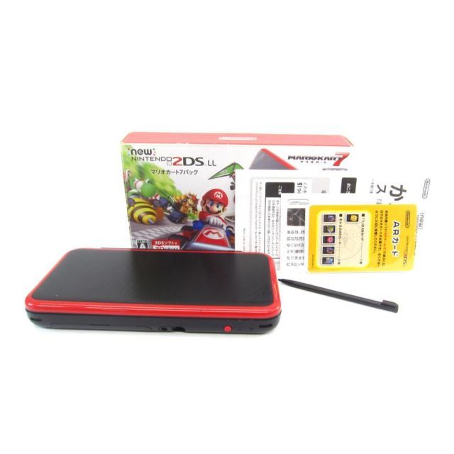 DSi本体 任天堂 ニンテンドー 2 DS LL マリオカート 本体 ソフト付属なし∠UR 1058 U-053-UR 1058-07