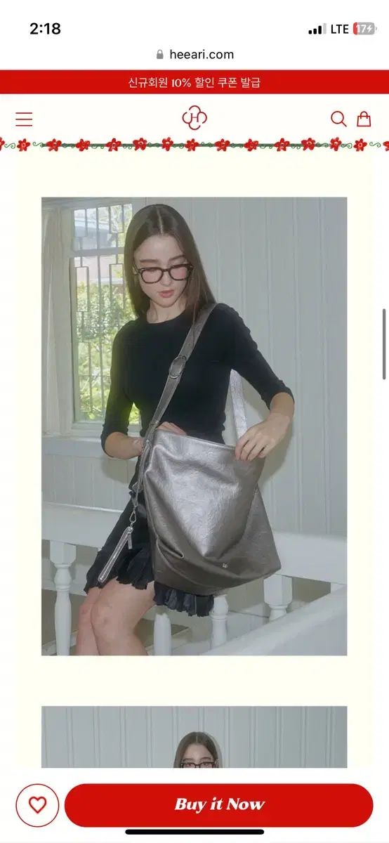 ヒアリーテイル バックル ビッグバッグ シルバー 129 000 ショルダーバッグ パソコンケース