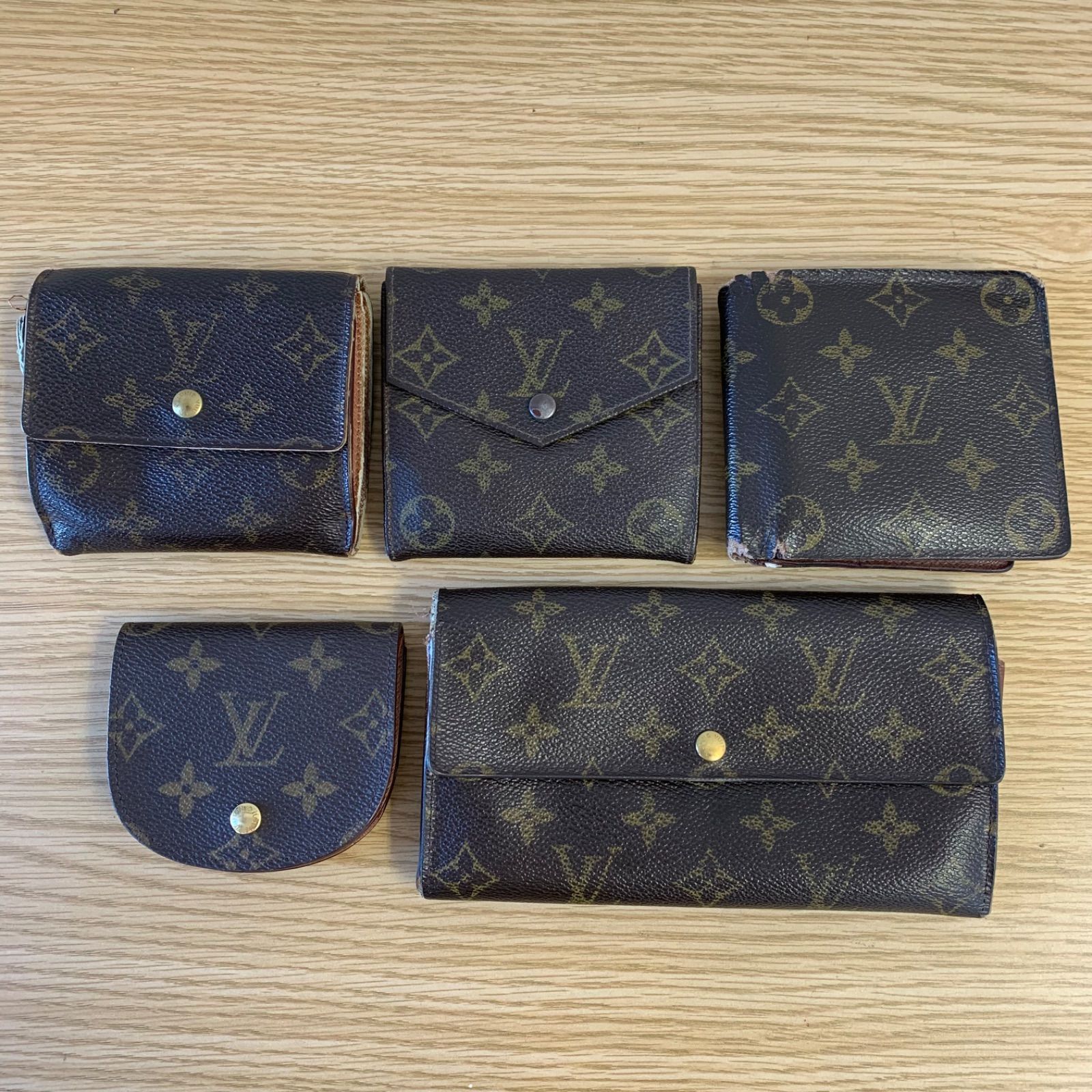 LOUIS VUITTON ルイヴィトン 財布 まとめ 5点セット - メルカリ