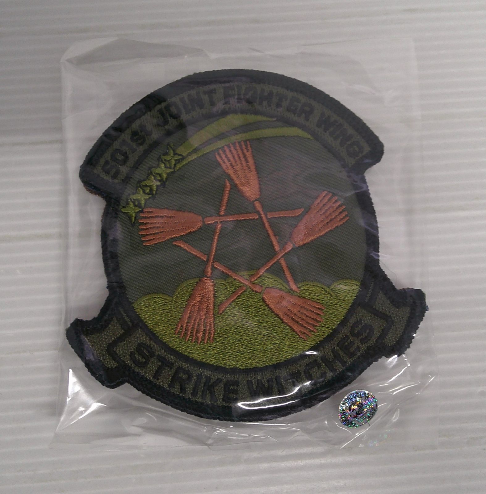 未開封品】第501統合戦闘航空団 部隊章ワッペン サブデュード版 OD/TAN