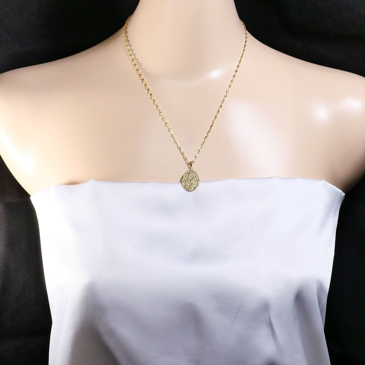  K 18 YG ネックレス 総重量約1.9 g 約45 cm ネックレス アクセサリー