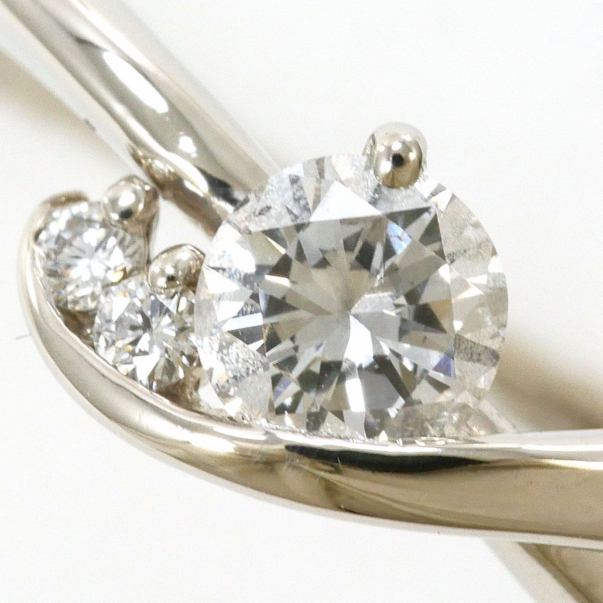 PT900/プラチナ リング・指輪 10号 ダイヤモンド 0.225ct ダイヤモンド