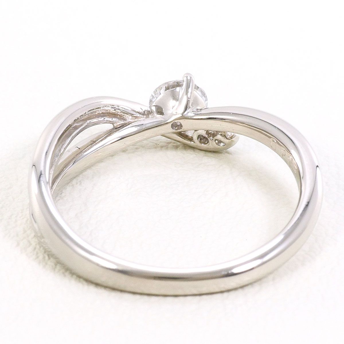 PT900/プラチナ リング・指輪 10号 ダイヤモンド 0.225ct ダイヤモンド