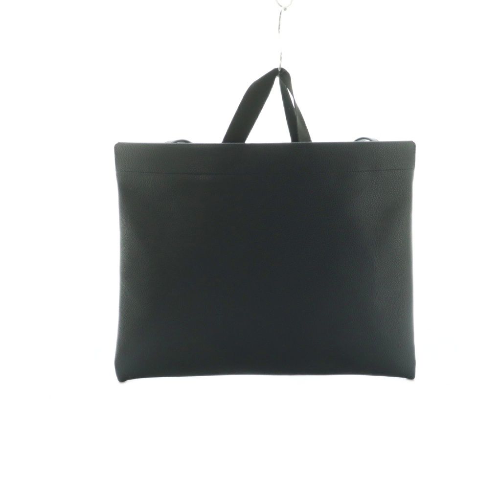 ソージュ SOEJU 3 WAY ショルダーバッグ トートバッグ クラッチバッグ フェイクレザー ネイビー 紺色 MI