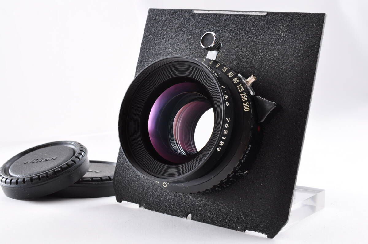 美品 Nikon ニコン NIKKOR-W 150mm F5.6 大判レンズ ボード付 - メルカリ
