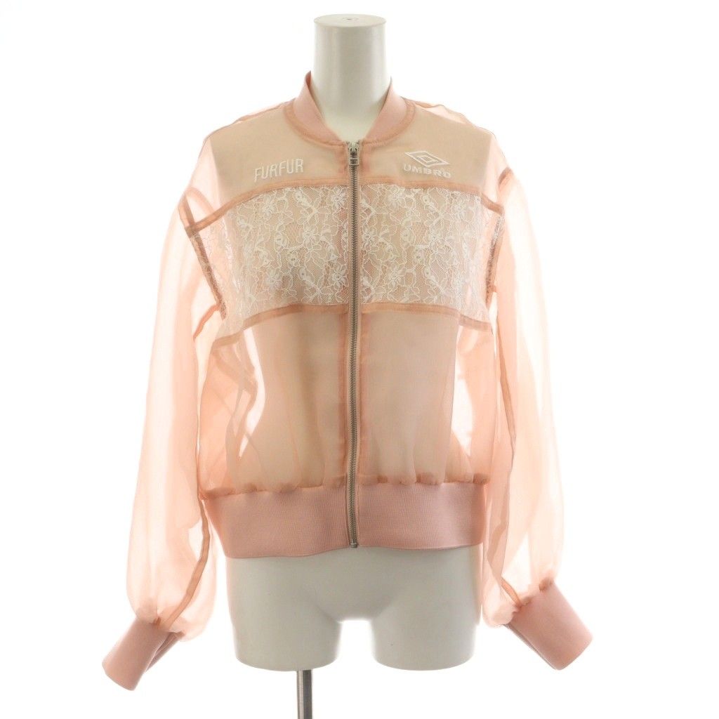ファーファー furfur アンブロ Umbro シアートラックブルゾン ジャケット レース F ピンク AN 51