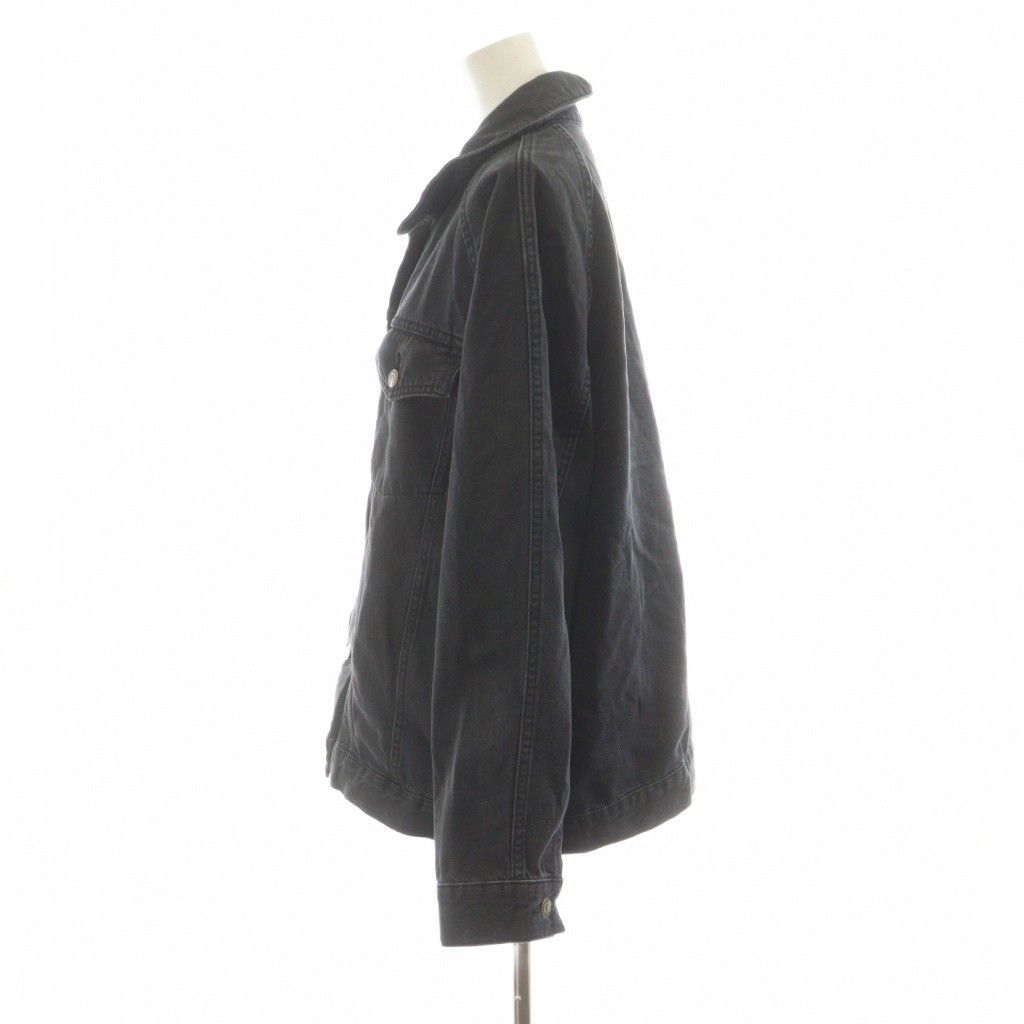 ブリル BRILL デニムジャケット ジージャン Gジャン 38 黒 ブラック