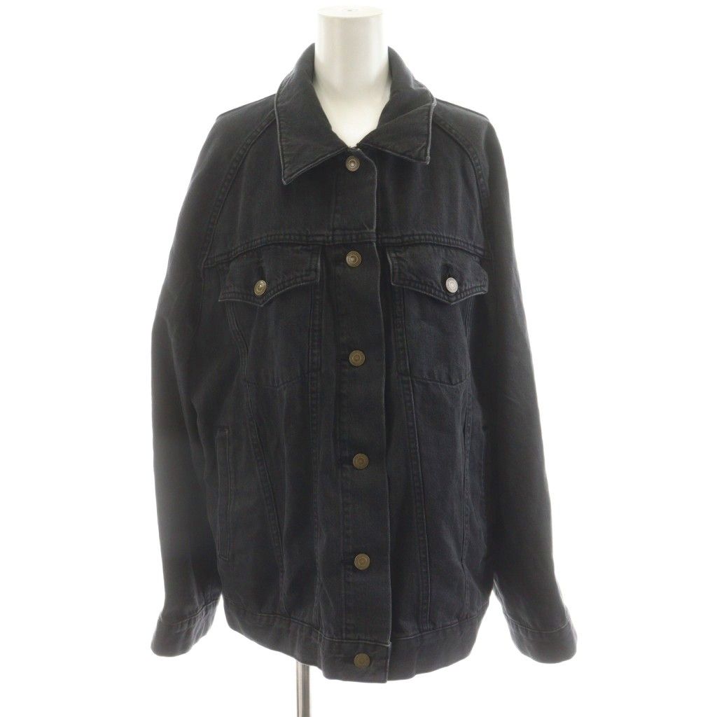 【BRILL】Gジャン　新色ブラック38 ブリル BRILL デニムジャケット ジージャン Gジャン 38 黒 ブラック
