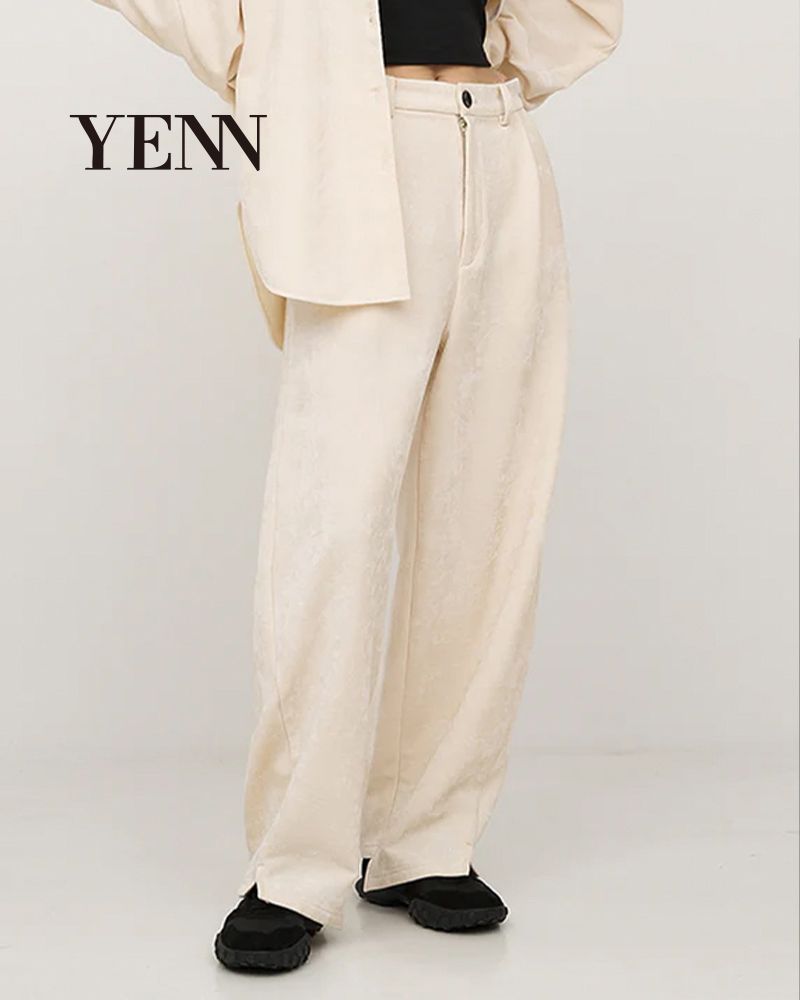 YENN イエン MOLE TWILL CURVE PT モールツイルカーブパンツ y 254-31128