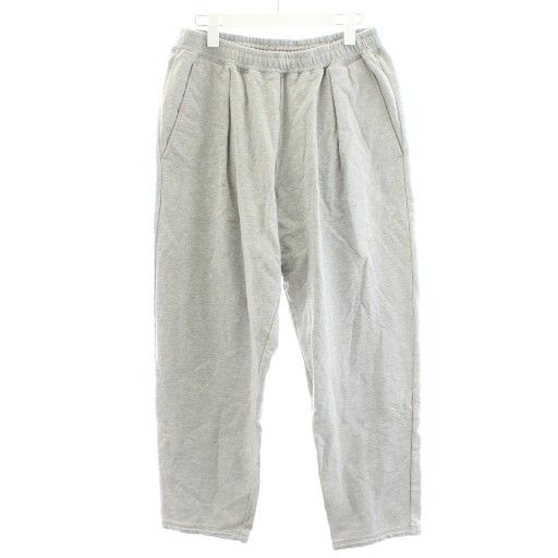 グラフペーパー Graphpaper Ultra Compact Terry Sweat Pants ジョガーパンツ スウェットパンツ S グレー GM 241-70143 AN 12