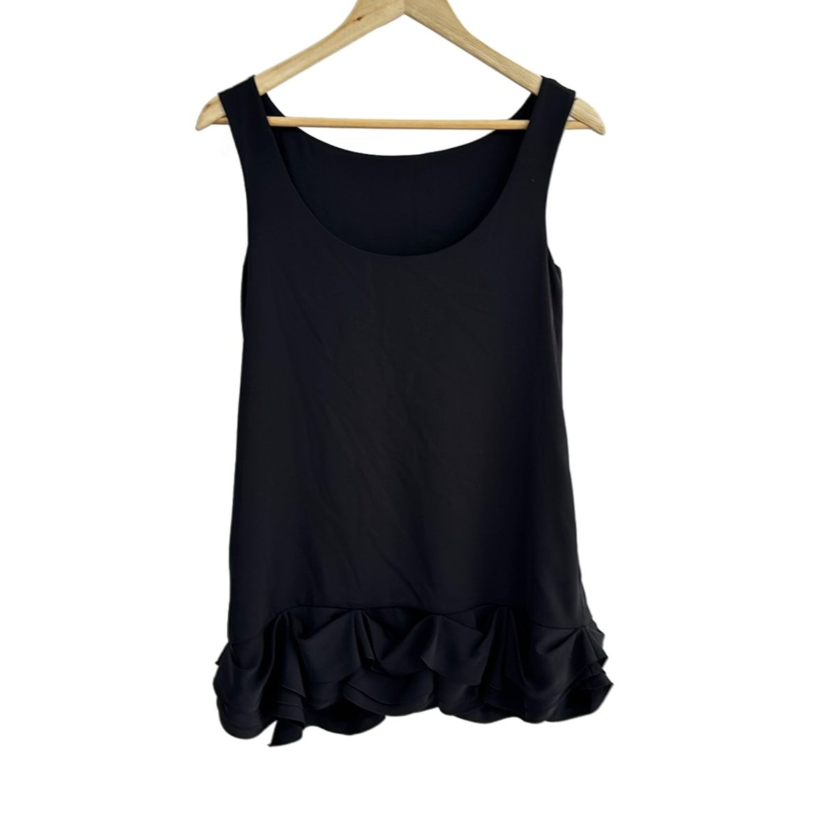 DAISY LIN デイジーリン チュニック サイズ38 M レディース - 黒 クルーネック ノースリーブ