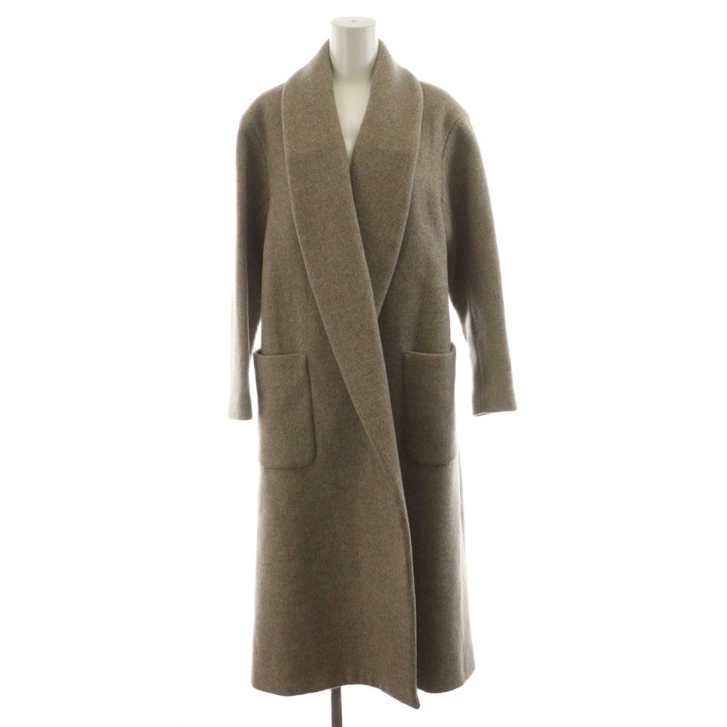 スピック＆スパン ノーブル Spick&Span Noble コート ロング丈 ウール