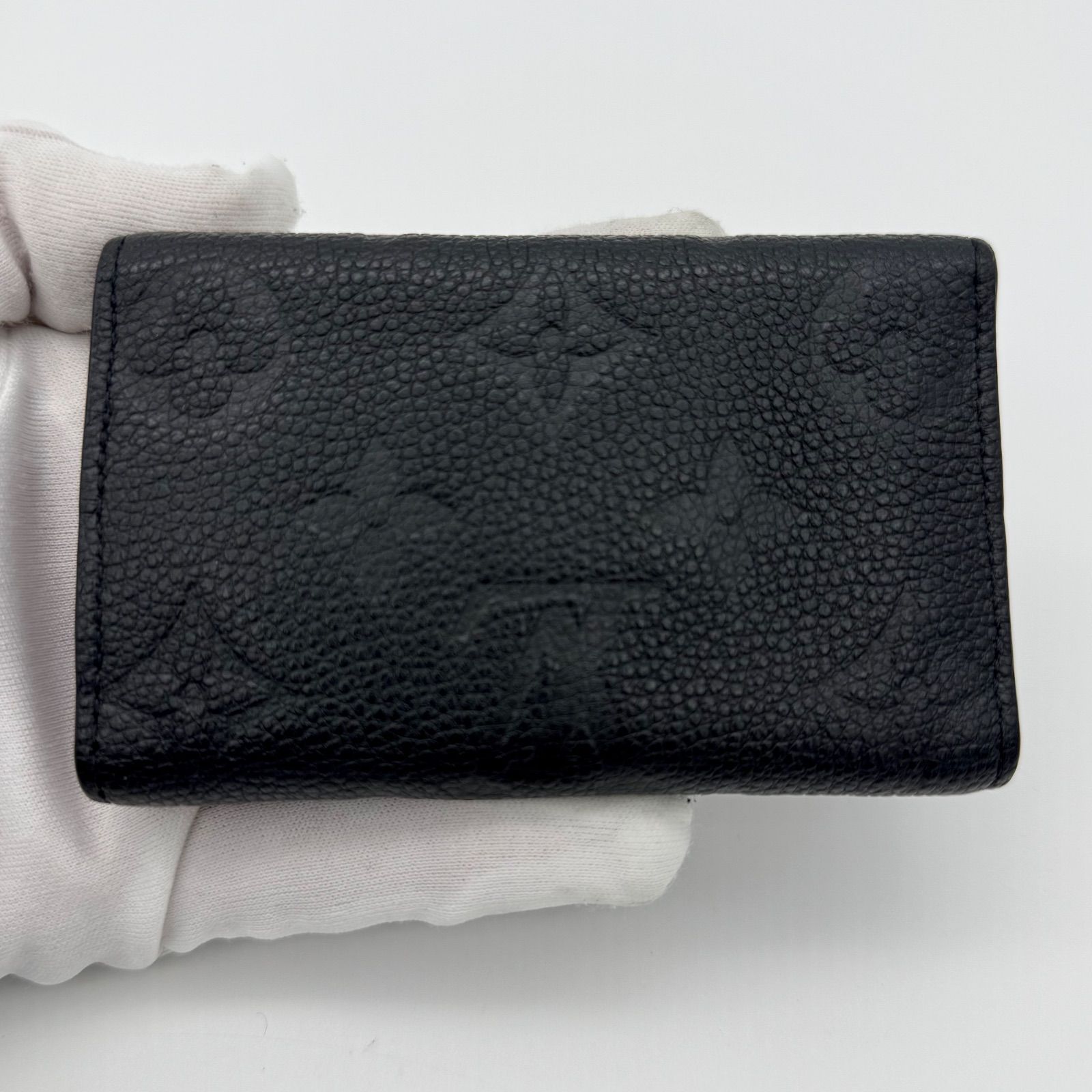 ルイヴィトン アンプラント キーケース 6連　黒　ブラック ルイヴィトン 6連キーケース ミュルティクレ6 ブラック ノワール アン